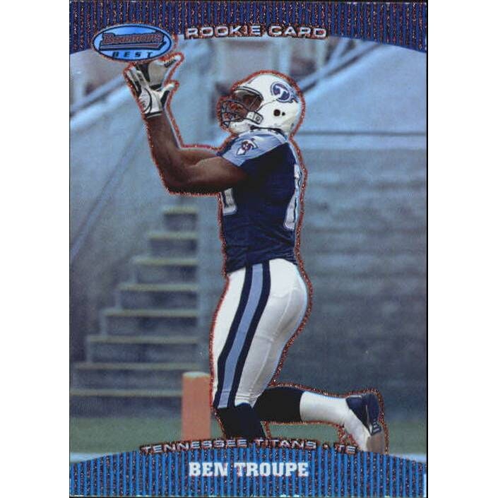 2004 Bowman's Best Ben Troupe Baseball Card: $10.80 2004 Bowman's Best Ben Troupe Baseball Card: $10.80
