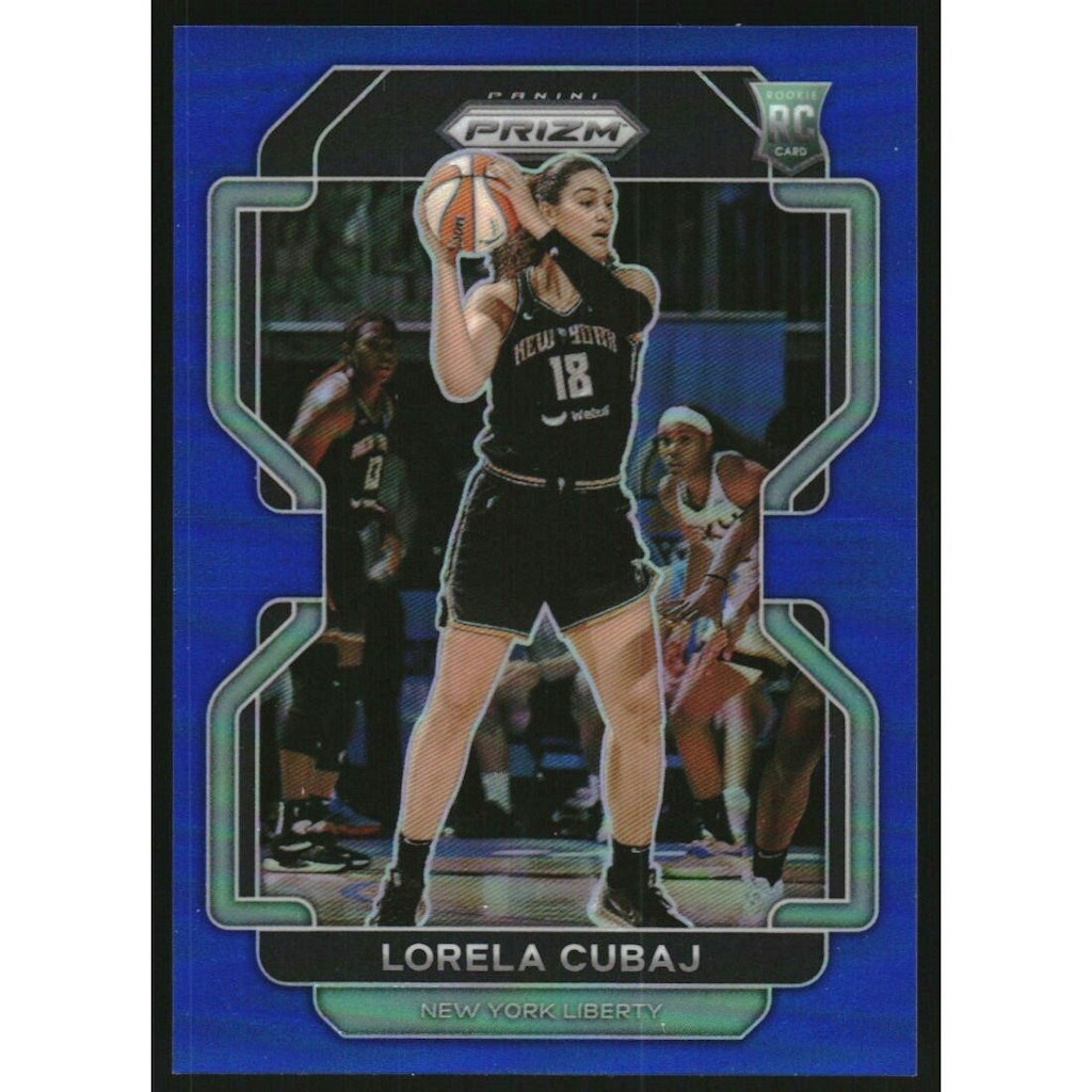 2022 Panini Prizm WNBA Blue Prizm Lorela Cubaj #193 Card: $20 2022 Panini Prizm WNBA Blue Prizm Lorela Cubaj #193 Card: $20