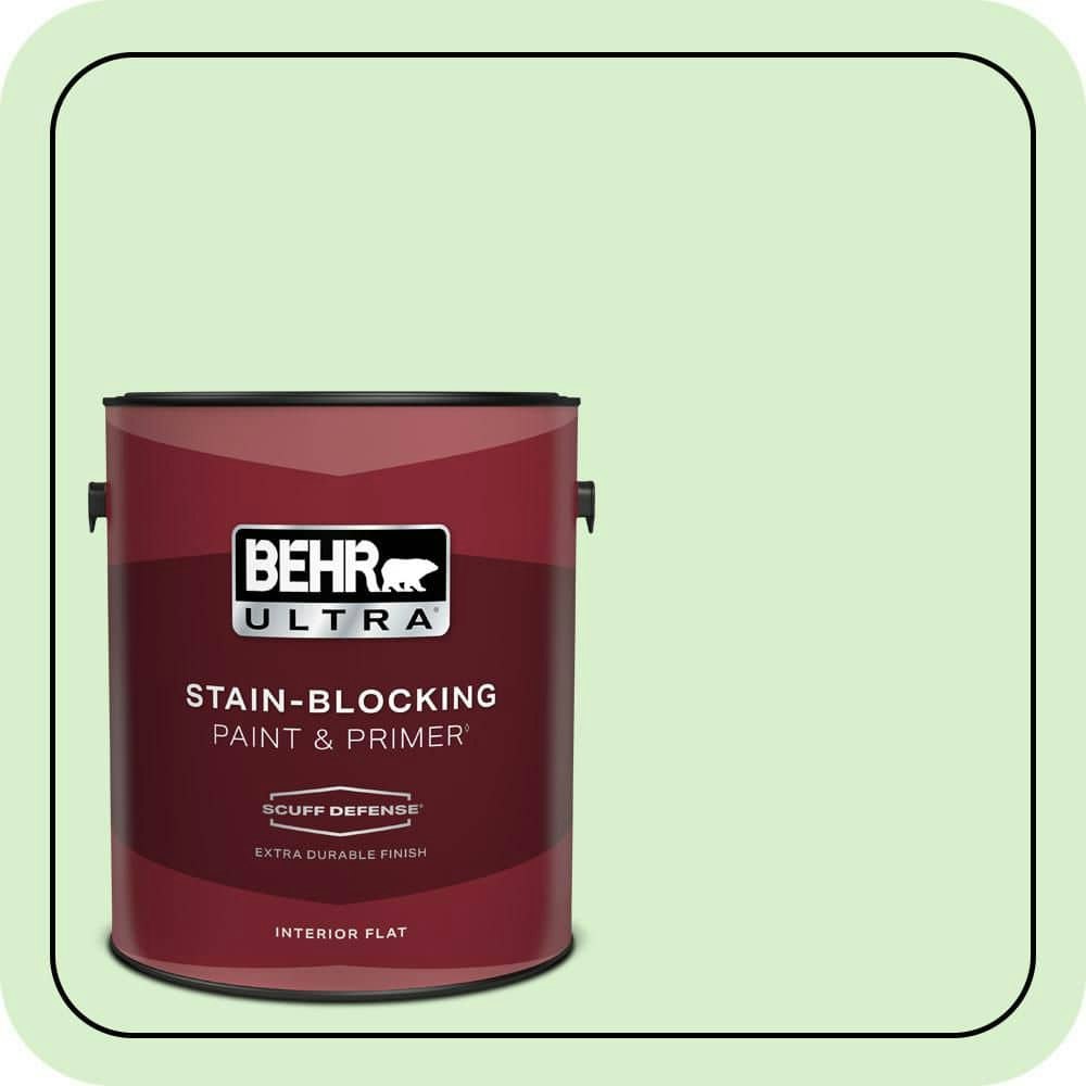 Behr 1-Gallon Seafoam Flat Interior Paint and Primer: $43.98 Behr 1-Gallon Seafoam Flat Interior Paint and Primer: $43.98