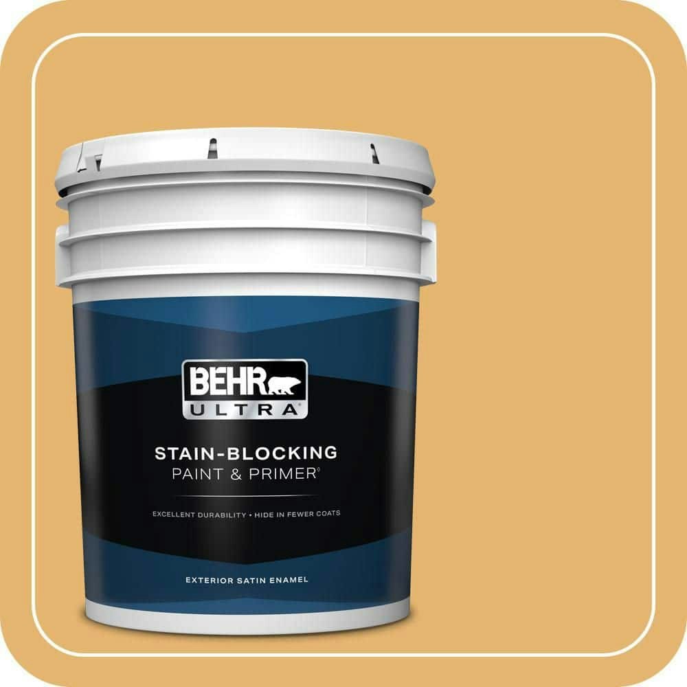 Pyramid Gold Satin Enamel Exterior Paint and Primer 5-Gallon: $283 Pyramid Gold Satin Enamel Exterior Paint and Primer 5-Gallon: $283
