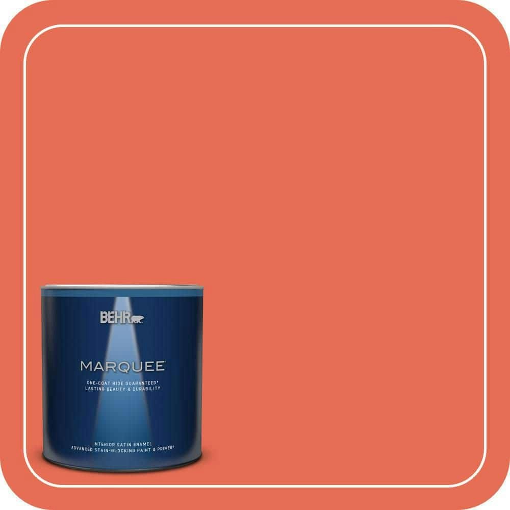 Behr 1-Quart Wet Coral Satin Interior Paint and Primer: $28.98 Behr 1-Quart Wet Coral Satin Interior Paint and Primer: $28.98