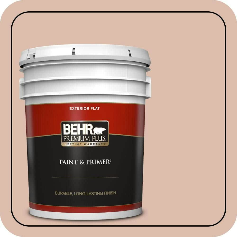 Behr Premium Plus 5-Gallon One To Remember Flat Exterior Paint and Primer: $215 Behr Premium Plus 5-Gallon One To Remember Flat Exterior Paint and Primer: $215