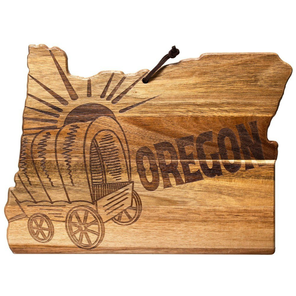 Rock & Branch Origins 14.5"x10.75" Acacia Cutting Board: $34.99