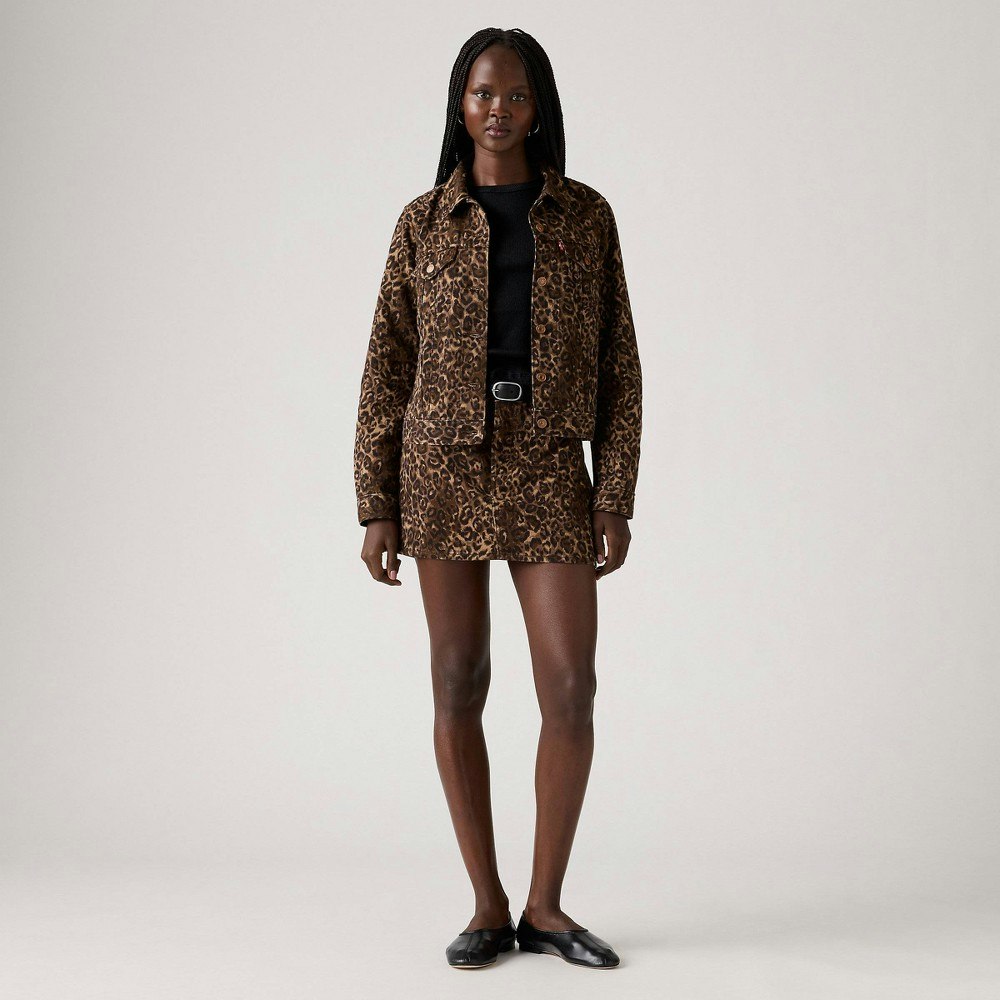 Levi's Women's Original Leopard Print Trucker Jacket: $98 Levi's Women's Original Leopard Print Trucker Jacket: $98