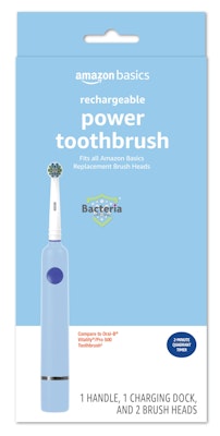 Amazon Basics Power Rechargeable Electric Toothbrush for $8 + free shipping w/ Prime