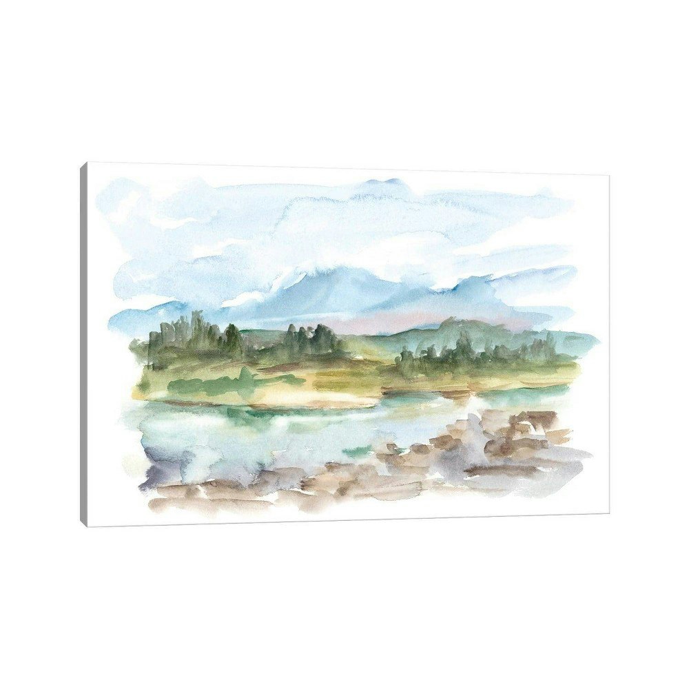 iCanvas 12" x 18" Mountain Watercolor III Wall Canvas: $53.99 iCanvas 12" x 18" Mountain Watercolor III Wall Canvas: $53.99