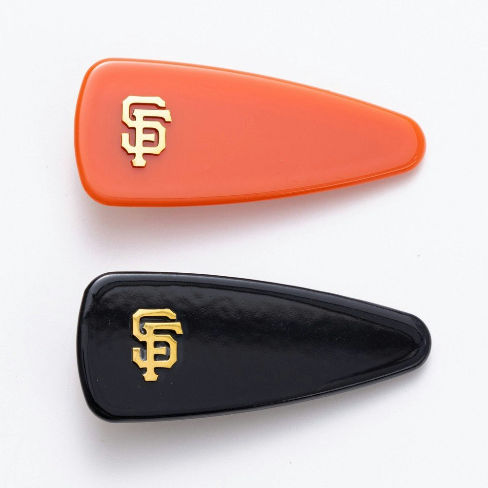 Luv Aj San Francisco Giants Mini Logo Hair Clip Set: $15