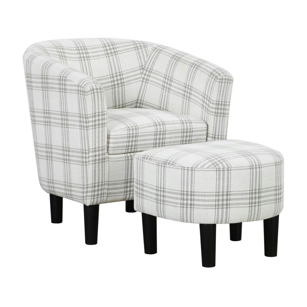 Breighton Home Churchill Accent Chair with Ottoman: $183.99 Breighton Home Churchill Accent Chair with Ottoman: $183.99