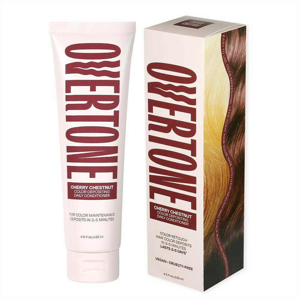 Overtone Cherry Chestnut Color Depositing Conditioner 4.5oz: $14.79 Overtone Cherry Chestnut Color Depositing Conditioner 4.5oz: $14.79