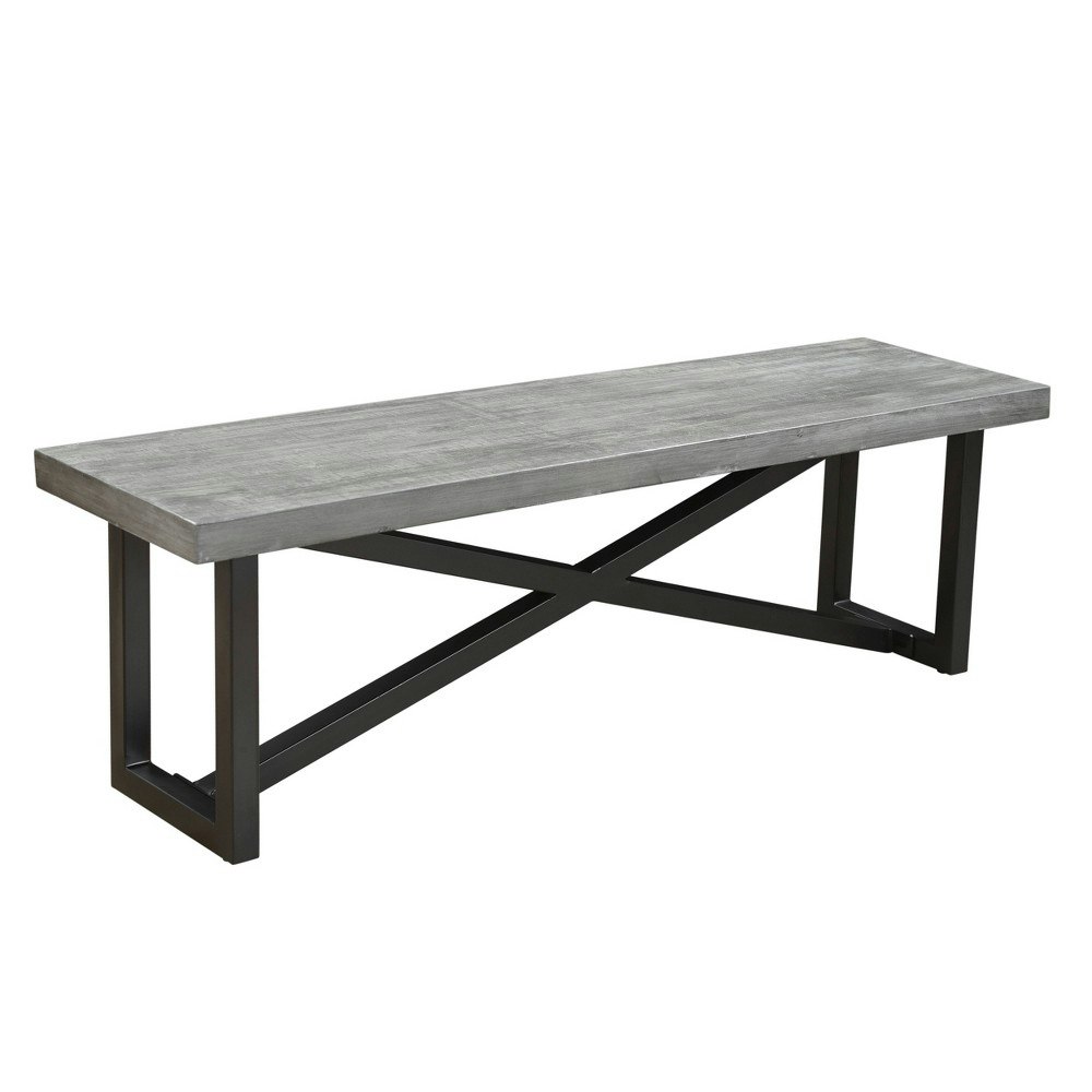 Timbergirl 50-inch Raven Mango Wood Dining Bench: $356.99 Timbergirl 50-inch Raven Mango Wood Dining Bench: $356.99