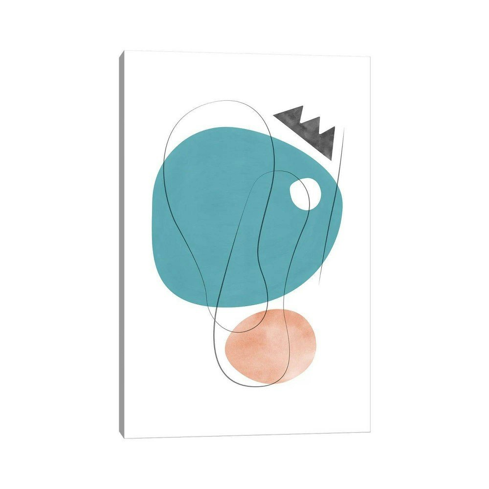 Nouveau S Abstract Composition with Lines V 40" x 26" Unframed Canvas Wall Art: $138.99 Nouveau S Abstract Composition with Lines V 40" x 26" Unframed Canvas Wall Art: $138.99