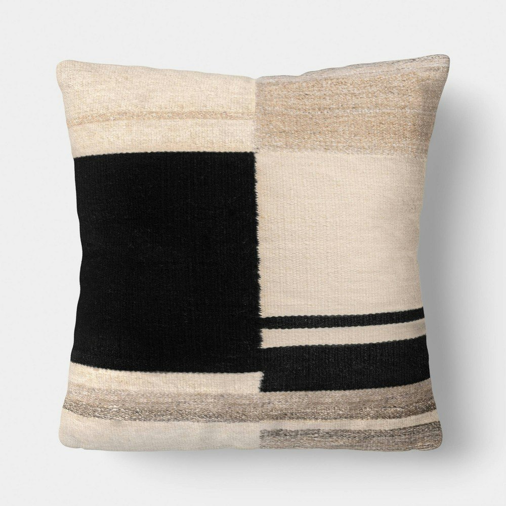 Threshold Oversized Square Linework Pillow: $30 Threshold Oversized Square Linework Pillow: $30