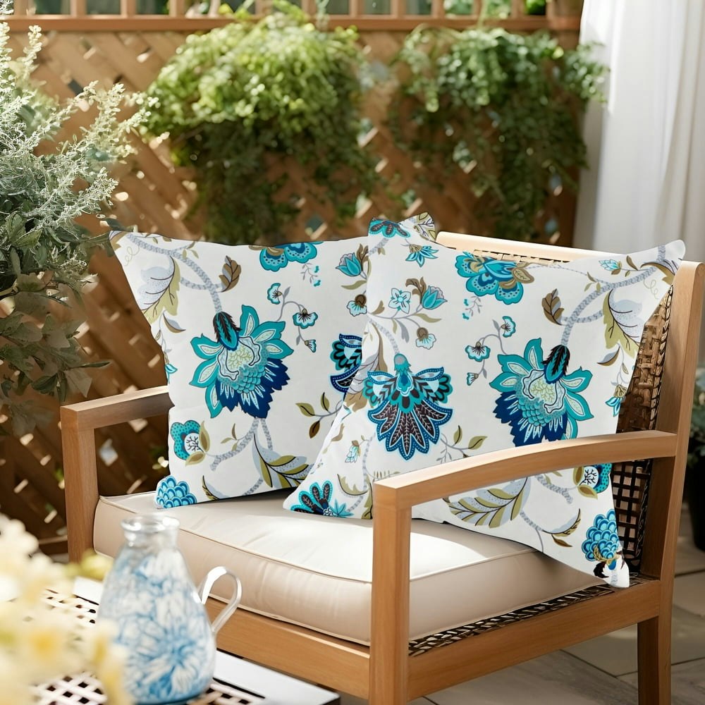 Unikome 18x18-Inch Waterproof Outdoor Throw Pillows 2-Pack: $18.37 Unikome 18x18-Inch Waterproof Outdoor Throw Pillows 2-Pack: $18.37