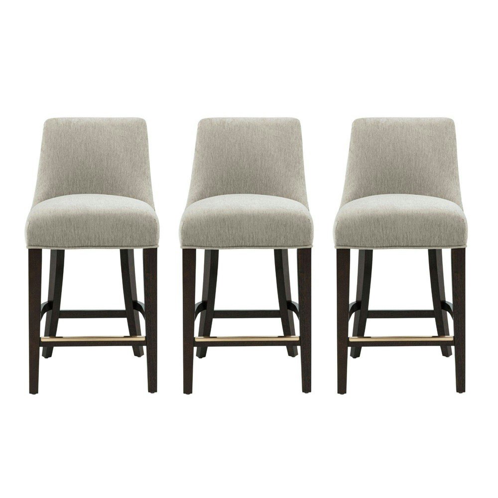 Manhattan Comfort Beever Chenille Upholstered Counter Stool 3-Pack: $899.99 Manhattan Comfort Beever Chenille Upholstered Counter Stool 3-Pack: $899.99