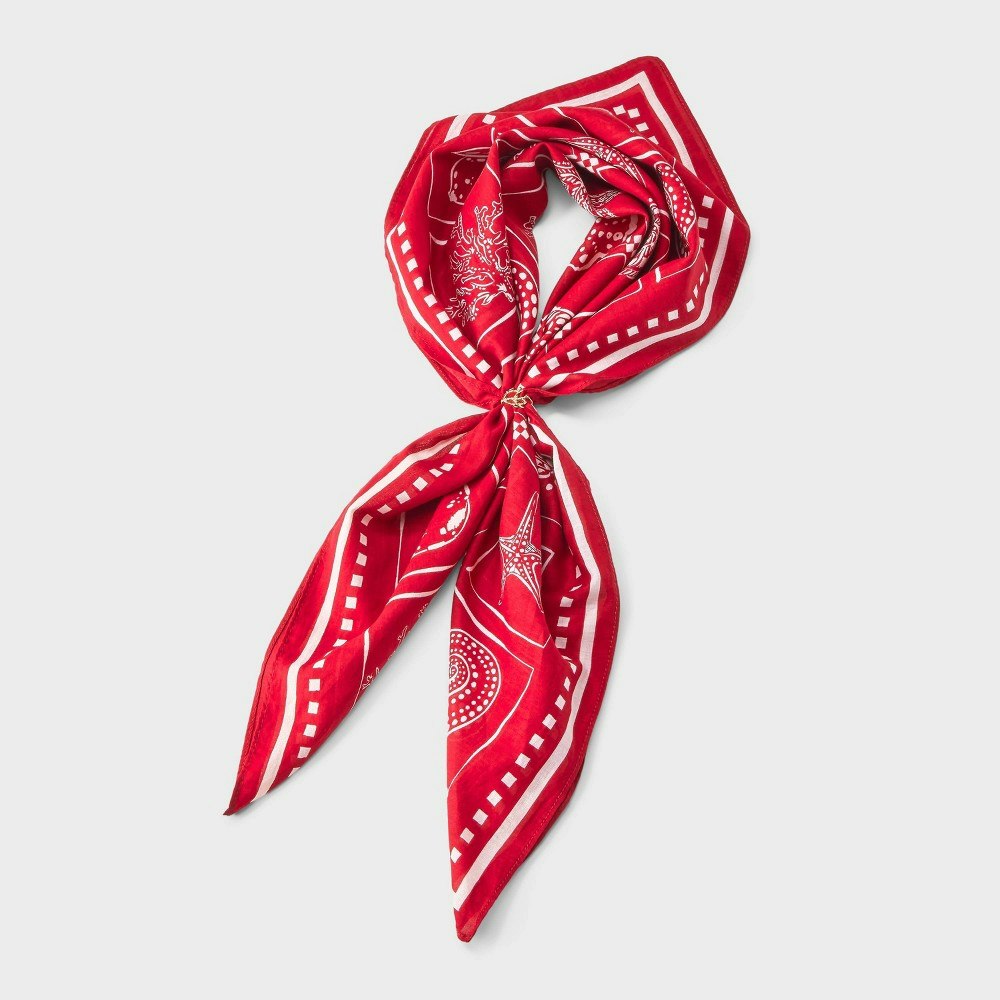 Sea Life Print Scarf: $15 Sea Life Print Scarf: $15