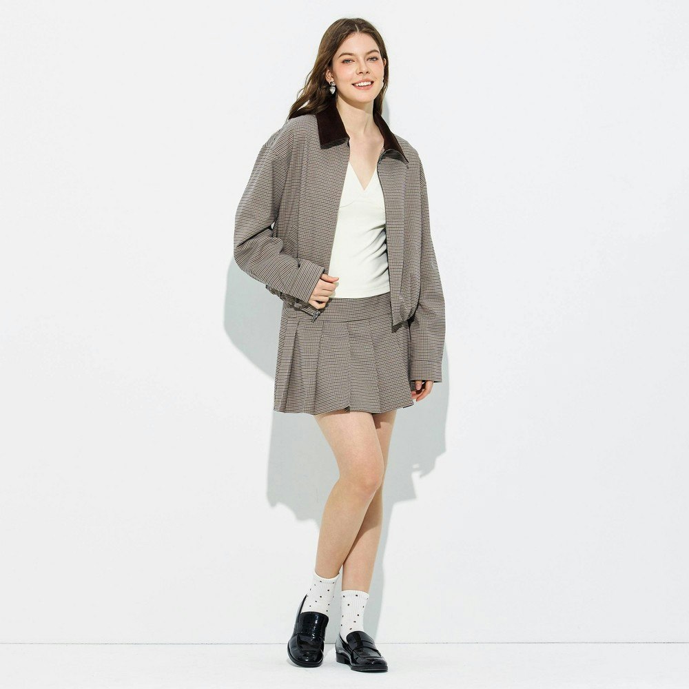 Wild Fable Women's Contrast Collar Bomber Jacket: $48 Wild Fable Women's Contrast Collar Bomber Jacket: $48