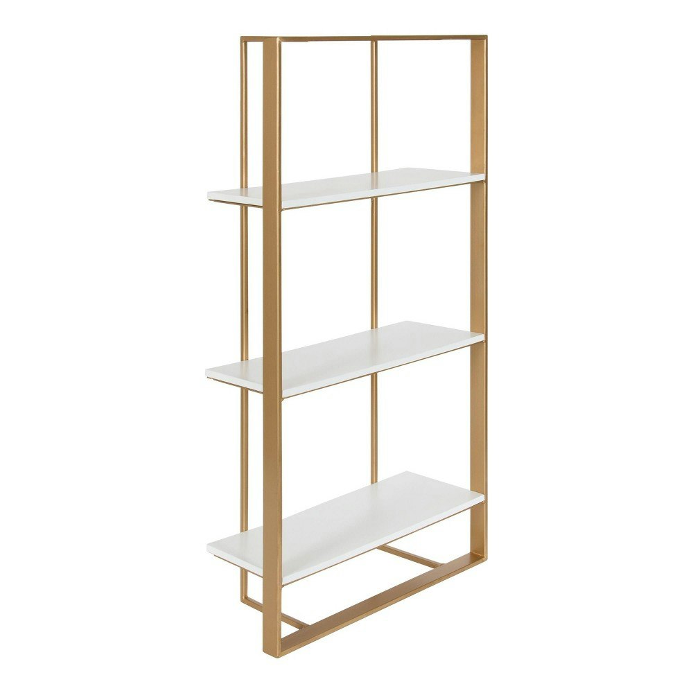 Kate & Laurel Kercheval 15" x 32" Modern Wood Wall Shelf: $164.99