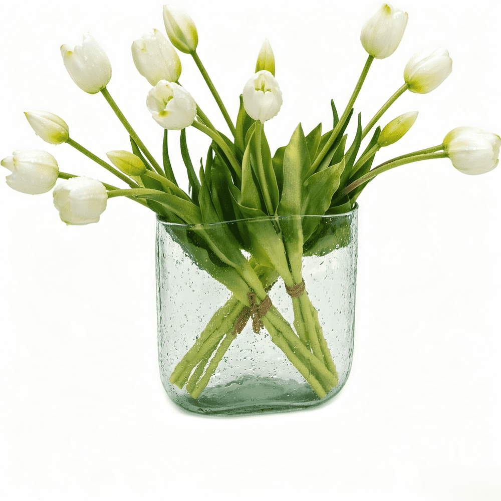 Scidweet Artificial Tulip Flowers 15-Pack: $14.39