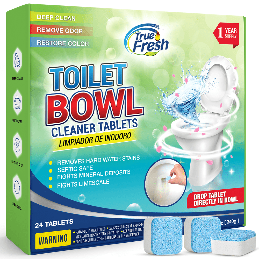 True Fresh Toilet Bowl Cleaner Tablets 24-Count: $11.99 True Fresh Toilet Bowl Cleaner Tablets 24-Count: $11.99