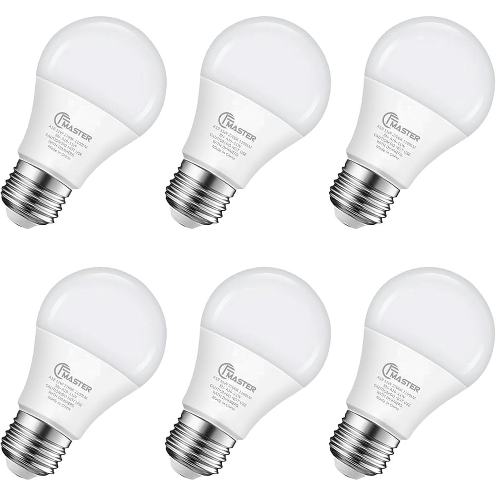 Plug'n A19 11W 2,700K LED Light Bulb 6-Pack: $9.29 Plug'n A19 11W 2,700K LED Light Bulb 6-Pack: $9.29