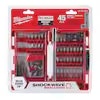 Milwaukee SHOCKWAVE Impact Duty Alloy Steel 70-Piece Screw Driver Bit Set for $23 + free shipping