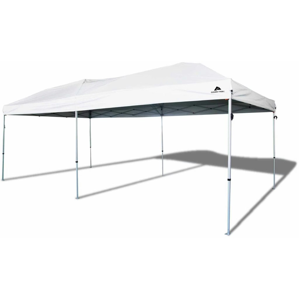 Ozark Trail 20x10-Foot Pop-up Canopy Tent: $150