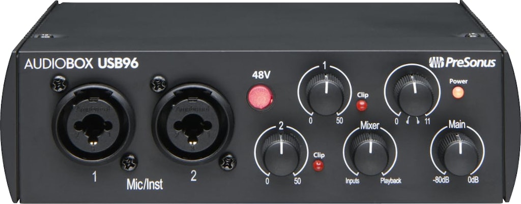 PreSonus AudioBox 96 25th Anniversary USB Audio Interface: $80 PreSonus AudioBox 96 25th Anniversary USB Audio Interface: $80