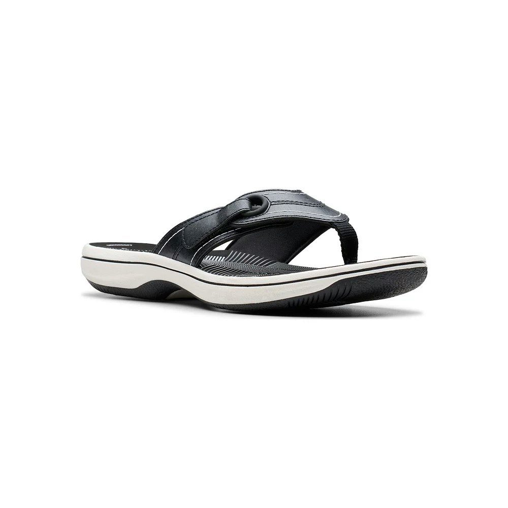 Clarks Women's Cloudsteppers Breeze Reyna Flip Flop Sandals: $24 Clarks Women's Cloudsteppers Breeze Reyna Flip Flop Sandals: $24
