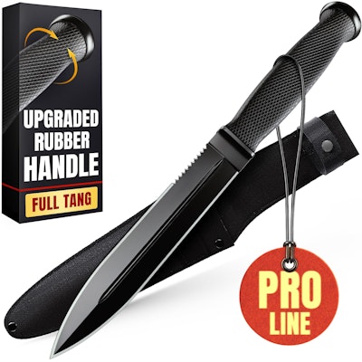 Grand Way Tactical Survival Knife with Sheath for $14 + free shipping w/ Prime