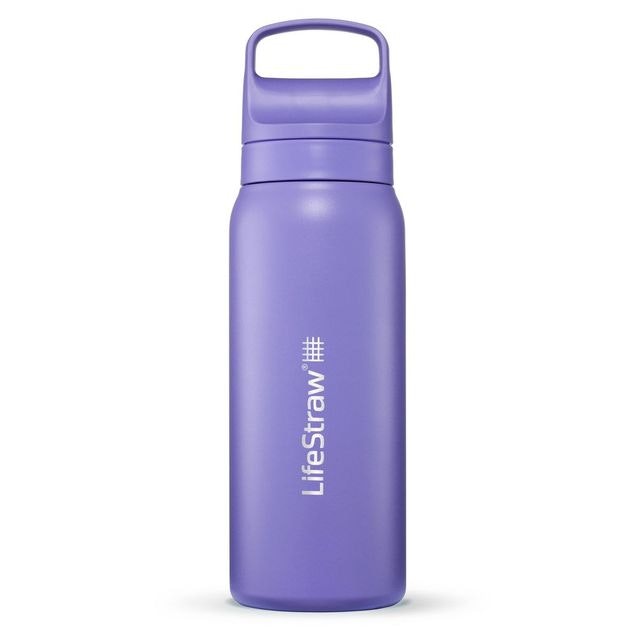 LifeStraw Go Series 24 oz. Stainless Steel Water Filter Bottle: $25 LifeStraw Go Series 24 oz. Stainless Steel Water Filter Bottle: $25