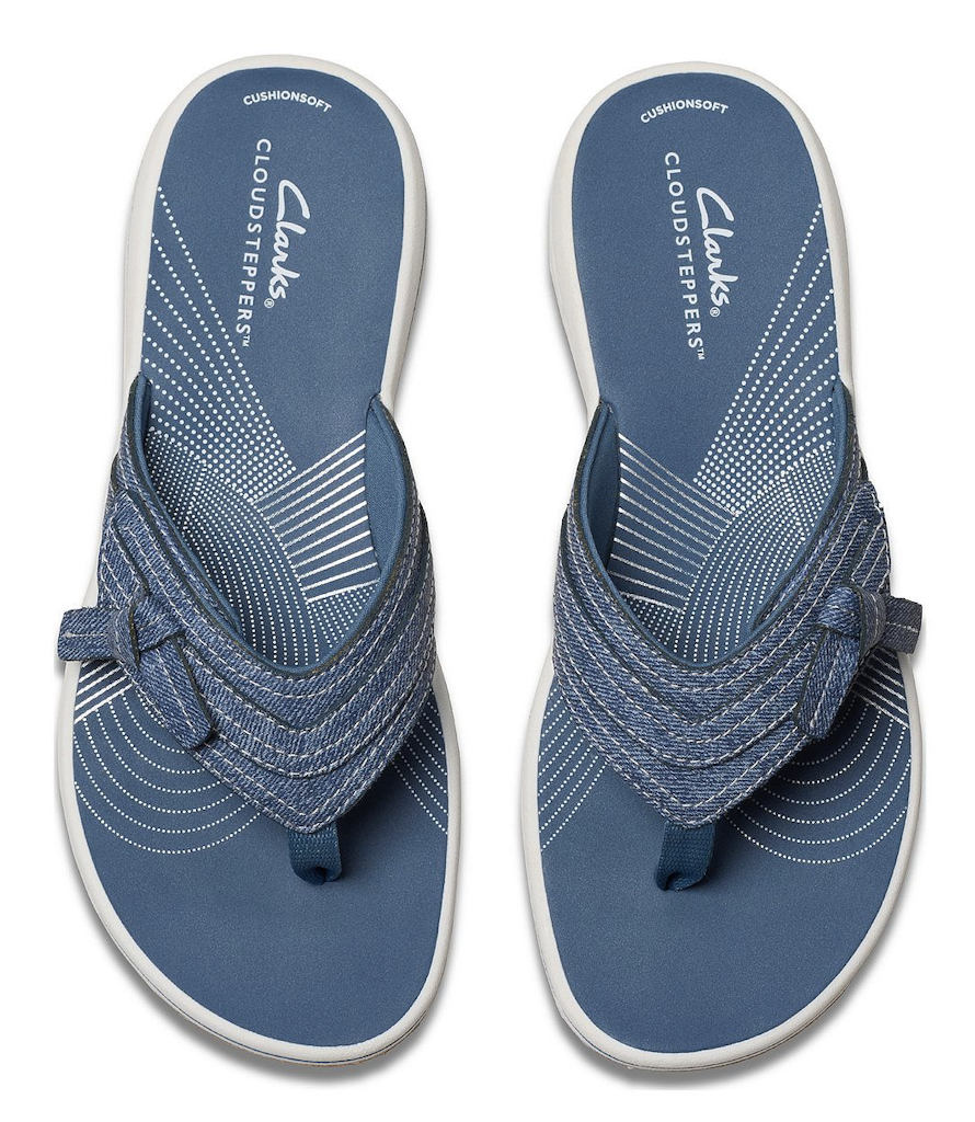 Clarks Women's Cloudsteppers Breeze Dalia Flip Flop Sandals: $24 Clarks Women's Cloudsteppers Breeze Dalia Flip Flop Sandals: $24