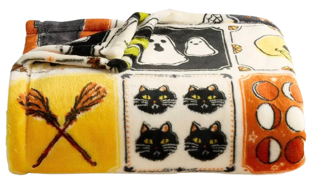 The Big One Halloween Oversized Supersoft Plush Throw Blanket: $7.79 The Big One Halloween Oversized Supersoft Plush Throw Blanket: $7.79