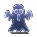 Ivy Bronx Halloween White 23" LED Prelit Ghost Infinity Halloween Decor for $99 + free shipping