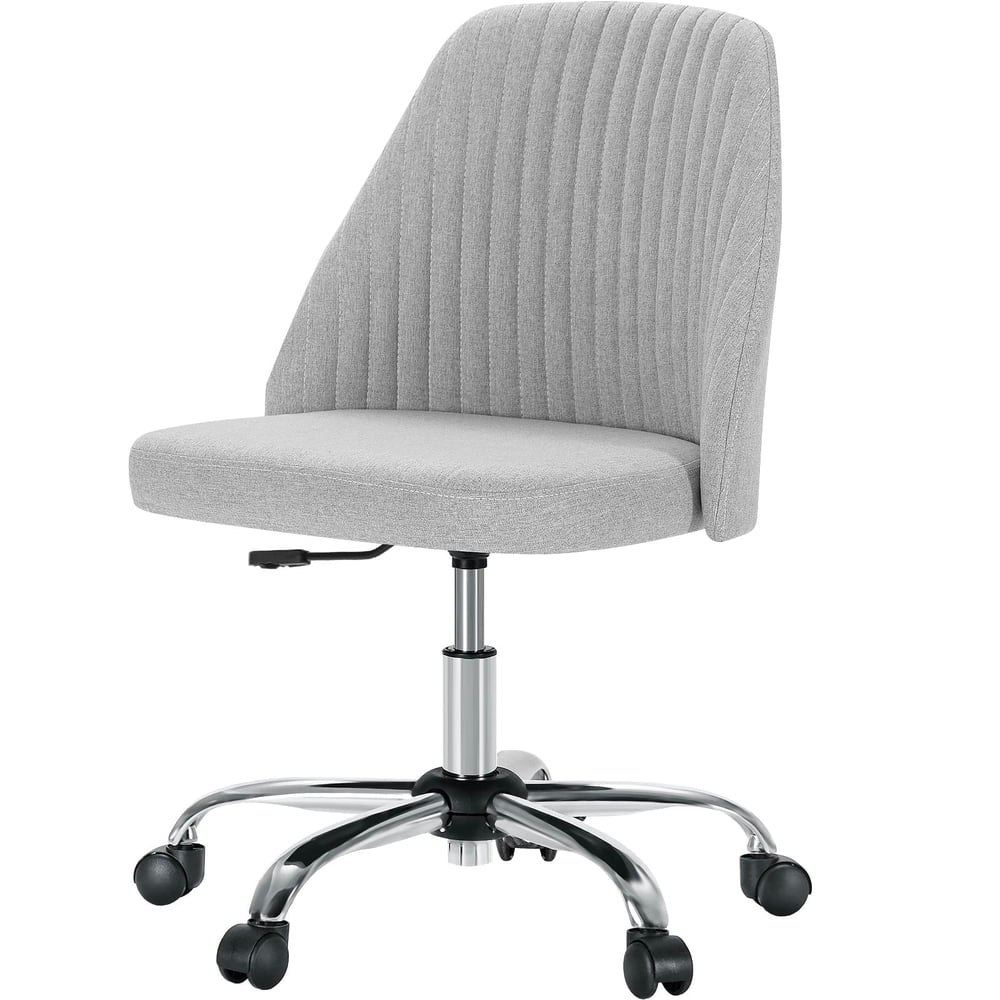 Edx Armless Adjustable Swivel Vanity Chair: $48.99