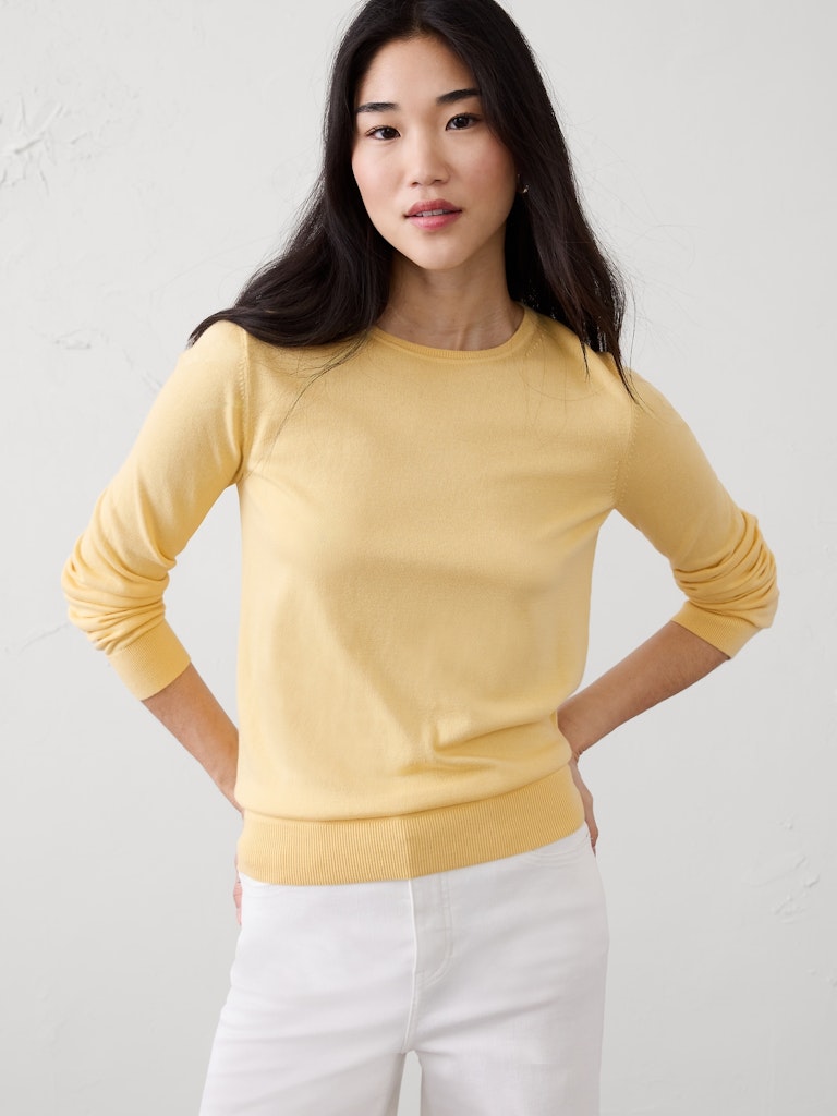 Forever Crew-Neck Sweater: $21 Forever Crew-Neck Sweater: $21