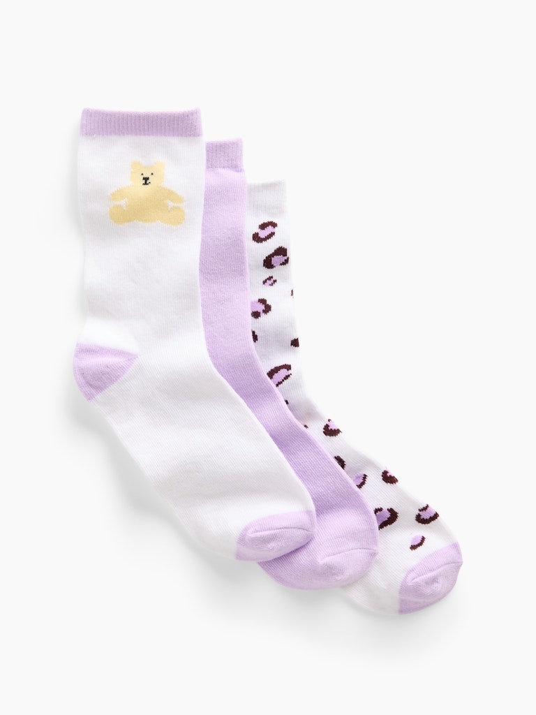 Kids Crew Socks 3-Pack: $5.99