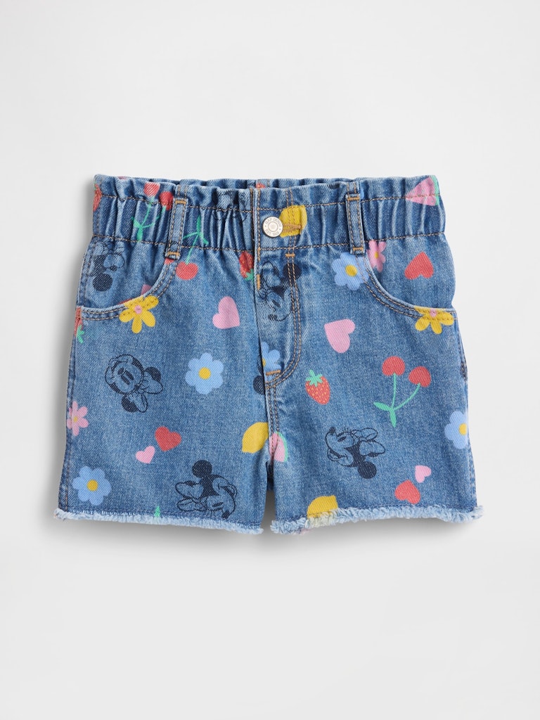 BabyGap x Disney Paperbag Mom Jean Shorts: $16 BabyGap x Disney Paperbag Mom Jean Shorts: $16