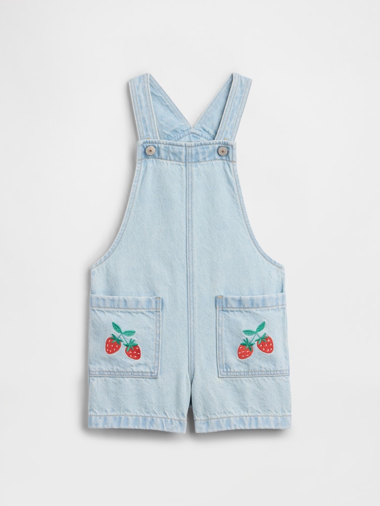 BabyGap Relaxed Denim Shortalls: $14 BabyGap Relaxed Denim Shortalls: $14
