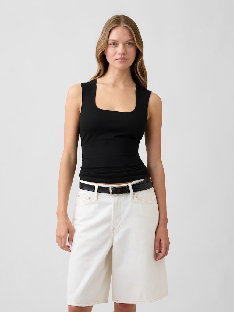 Squareneck Shell Tank Top: $17.49 Squareneck Shell Tank Top: $17.49