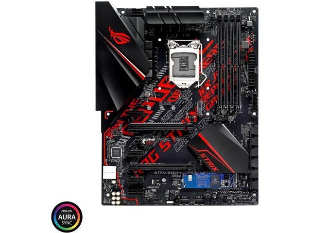 Asus ROG Strix B360-H Gaming Motherboard: $181