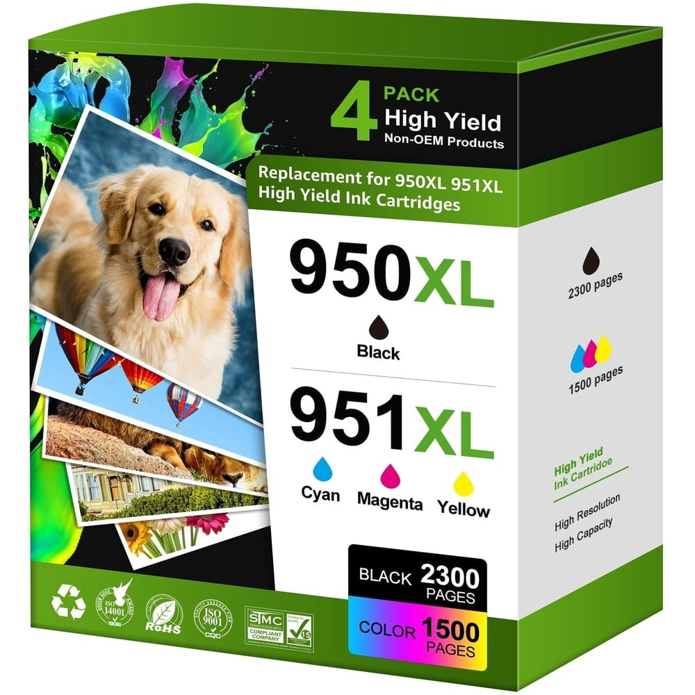 950XL and 951XL Ink Cartridge Combo Pack: $16.49 950XL and 951XL Ink Cartridge Combo Pack: $16.49