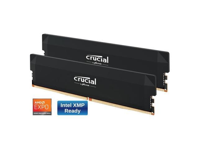 Crucial Pro 32GB (2 x 16GB) DDR5 6400 Desktop Memory Kit: $539.99