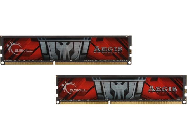 G.Skill Aegis 16GB (2 x 8GB) DDR3 1600 Desktop Memory: $89.99 G.Skill Aegis 16GB (2 x 8GB) DDR3 1600 Desktop Memory: $89.99