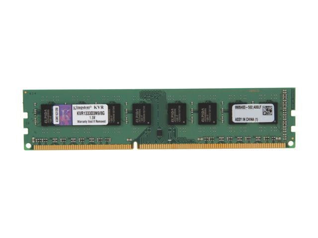 Kingston 8GB DDR3 1333MHz Desktop Memory: $34.99 Kingston 8GB DDR3 1333MHz Desktop Memory: $34.99