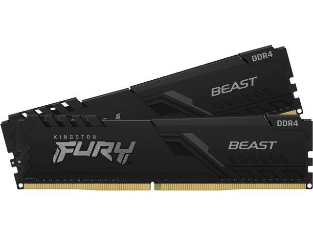Kingston FURY Beast 16GB DDR4 3200MHz RAM 2-Pack: $229.99 Kingston FURY Beast 16GB DDR4 3200MHz RAM 2-Pack: $229.99
