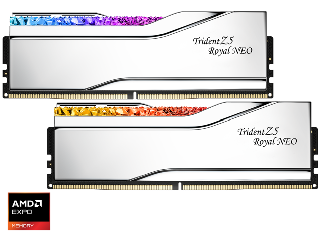 G. Skill Trident Z5 Royal 48GB DDR5 6000 Desktop Memory 2-Pack: $1,380