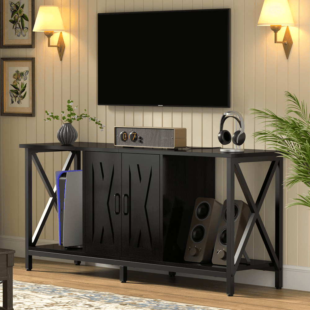 Behost 65-Inch Farmhouse TV Stand: $85.98 Behost 65-Inch Farmhouse TV Stand: $85.98