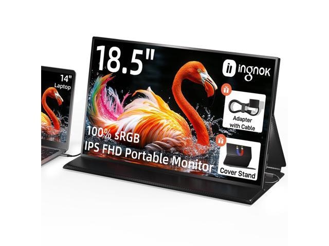 Ingnok 18.5-inch 1080p Portable Monitor: $131 Ingnok 18.5-inch 1080p Portable Monitor: $131
