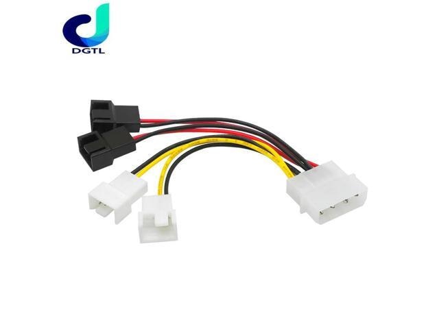4-Pin Molex to 3-Pin Fan Power Adapter Cable: $12.44 4-Pin Molex to 3-Pin Fan Power Adapter Cable: $12.44