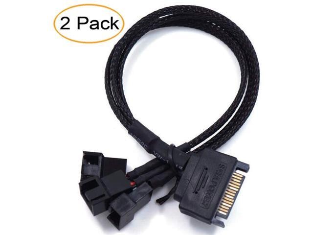 SATA to 3-Pin or 4-Pin PWM PC Fan Power Adapter Cable: $14.89 SATA to 3-Pin or 4-Pin PWM PC Fan Power Adapter Cable: $14.89